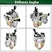 Carburetor Replacement for Mini Baja Warrior 163cc 5.5hp 196cc 6.5hp Baja Mb165 Mb200 Replacement for GX160 GX168F GX200 16100-ZH8-W61