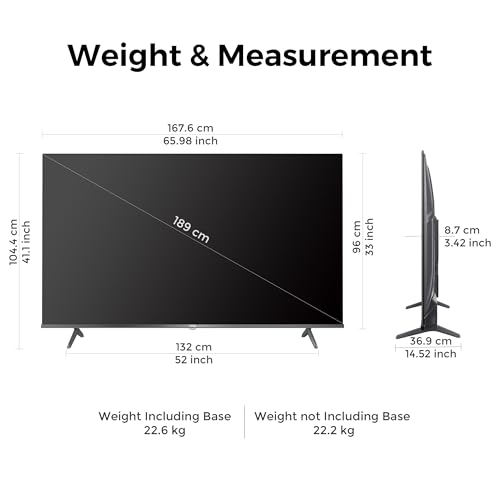 Image of Vu 189cm (75 inches) GloQLED Series 4K QLED Smart Google TV 75GLOQLED25