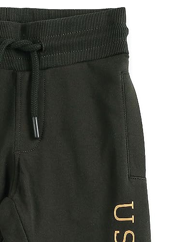 Image of U.S. POLO ASSN. Kids Regular fit Boys Cotton Track Pants