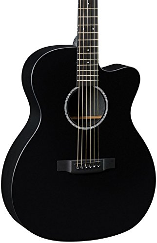 Martin X Series OMCXAE Orchestra Model Acoustic-Electric Guitar Black