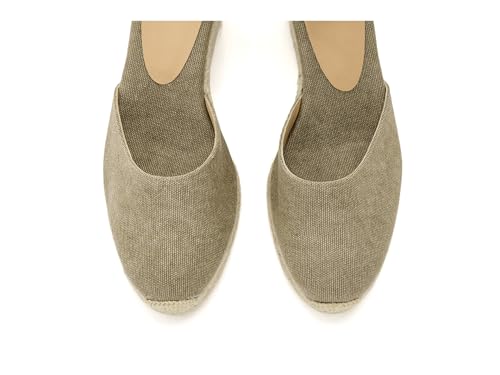 Image of Castaner | Espadrille with Wedge Carina Made in Canvas 7 cm | Woman