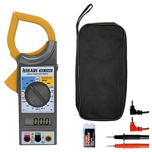 Alicate Amperimetro Digital Ha-3200 21N260 Hikari.