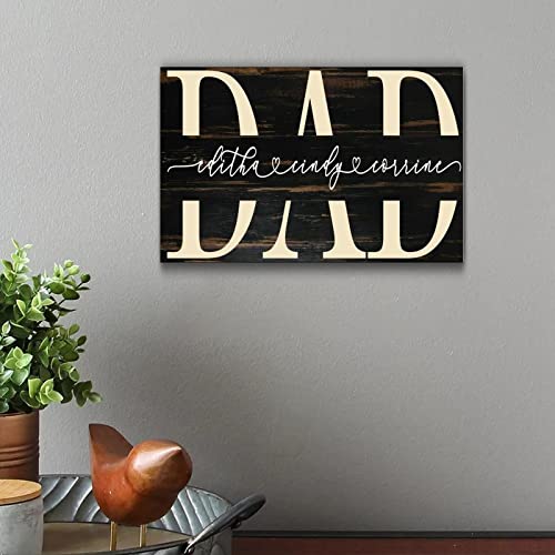 Panneau en bois rustique déco murale vintage 41x51 cm pour loft et bureau