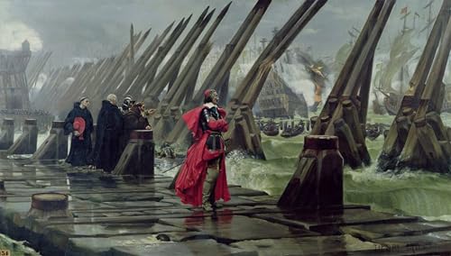 Cuadro de lienzo de Henri Paul Motte, pintura clásica de alta calidad para el hogar