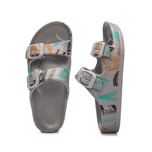 Image of FUNKYMONKEY Kids EVA Slides Waterproof Slip-on Pool Sandals for Boys Girls