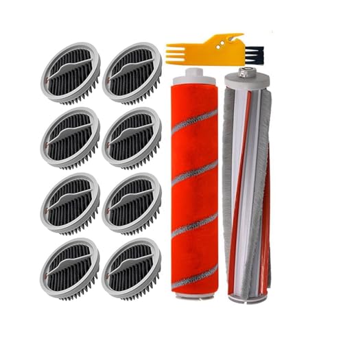 Compatible for Xiaomi Roidmi F8 Pro, NEX X20, NEX X30, NEX S2, Vacuum Cleaner Replacement Accessories Roller Main Brush Hepa Filter Filter Element (Color : 1 Brush), mei0203jb