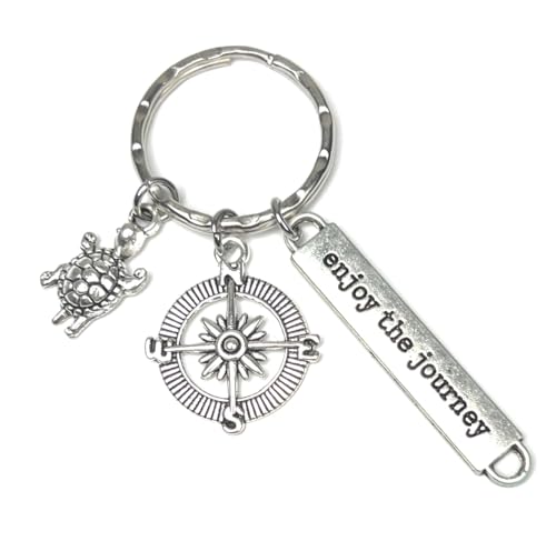 The Journey Boussole Turtle Keychain 3B : ne perdez plus vos clés