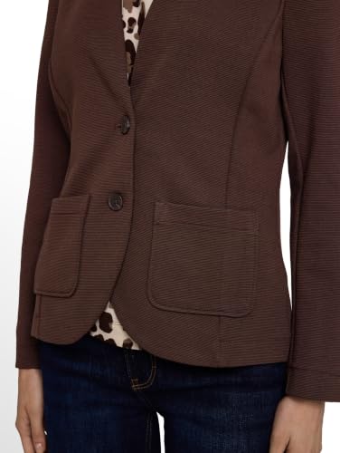 TOM TAILOR Damen Basic Ottoman Blazer mit Taschen – Ansicht 5