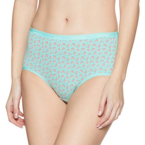 Image of Amante Printed Cotton Full Brief Panty Pack(Pack of 3)
