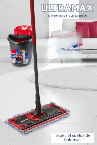 Vileda Ultramax Micro/Coton Spécial Carrelage Mopa Suelos Porosos 2