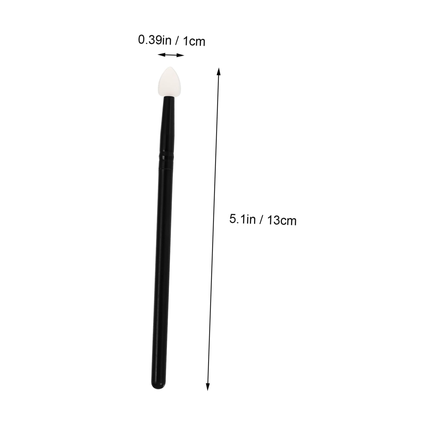 BESPORTBLE 5 Pinceles De Sombra De Ojos De Silicona - Aplicadores Profesionales Para Maquillaje - Ideal Para Sombra De Ojos Brillantes y Metálicos Herramientas De Belleza Perfectas