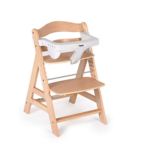Hauck Alpha Tray, 3 in 1 tafelbladset voor houten kinderstoelen van Hauck Alpha+, Beta+, in diepte verstelbaar tafelblad… - Image 6