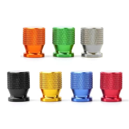 Evita pérdidas de presión con la tapa de válvula CNC para moto Honda MSX125 naranja 4