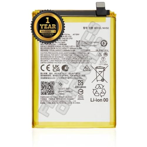 Image of NH50 Battery for Motorola G22 Dual Sim PATW0000IN, XT2231-2 Battery with 1 Year Warranty**** (X154)