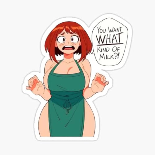 |You Want What Kind of Milk | Funny Sticker Vinyl Decal for Car Bumper, Laptop, Waterbottle Stickers 5 Inch…