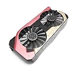  YALLS Ventilateur 90MM Compatible for GAINWARD Compatible for Palit GeForce GTX 1060 Super Jetstream GPU Cooler Gainward GeForce GTX1060 Cartes Graphiques en Remplacement (Color : Plastic Case Fan)