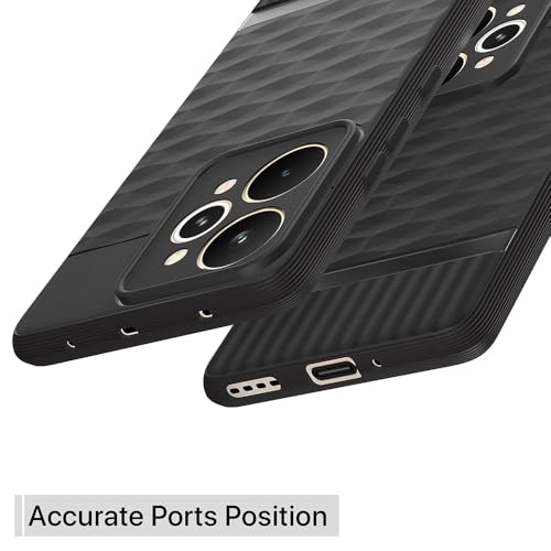 Image of Shockproof Case for Realme 15 5G / 15 Pro 5G | Full Camera Protection | TPU Flexible Back Cover for Realme 15 5G / 15 Pro 5G (Matte Black)
