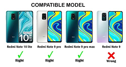 Image of Jkobi Back Cover Case for Redmi Note 9 Pro | 9 Pro Max | Note 10 Lite (Silicone Crystal Clear | Transparent)