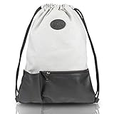 ✅ 𝐄𝐗𝐓𝐑𝐀𝐅𝐀𝐂𝐇 𝐅Ü𝐑 𝐓𝐑𝐈𝐍𝐊𝐅𝐋𝐀𝐒𝐂𝐇𝐄: Bei allen körperlichen Aktivitäten hast du deine Trinkflasche griffbereit dabei, da ein Extrafach in unserem Baumwollbeutel und Gymsack Design 2020 angebracht ist - mit unserem coolen Turnbeutel hast du ein Begleiter für alle deine Gelegenheiten: Sport, Festival, Uni, Schule, Fitness, Wandern, Radfahren, Shopping und Alltagsreisen