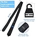 AskBed Black Tie, Men's Necktie with Hook - Perfect for Business, Wedding and Formal Events, Fashion Gift