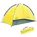SEMOO Lightweight Beach Shade Tent Sun Shelter with Carry Bag