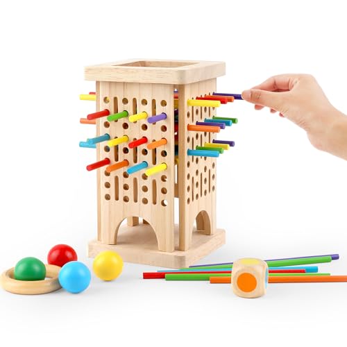 Juego Montessori de Madera para Niños 3-6 Años miniatura 1