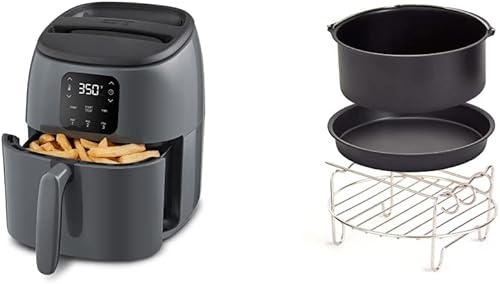 Miniatura 1 de DASH Tasti-Crisp - Freidora de aire digital con tecnología AirCrisp preajustes personalizados control de temperatura y función de apagado automático