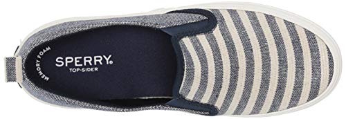 Image of Sperry Women's Crest Boat Smocked Hemp Sneaker