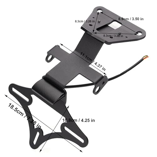 Support de plaque Aprilia Tuono 660 et RS660 tail tidy moto - 2