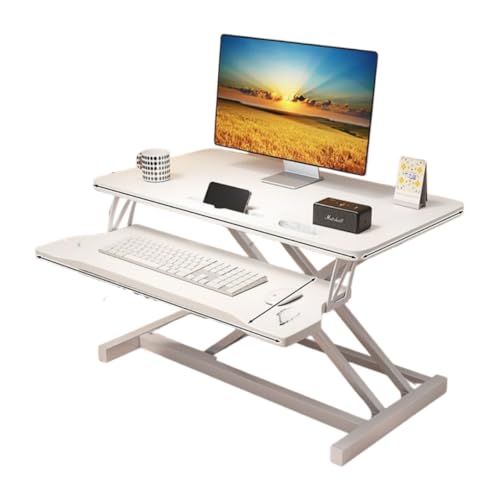 LPYROSE C߃fXNi߃e[uƃX^fBOfXNtjA65cm/80cmAzCg/ubNAݑΖɍœKAԂ̍ƂyAVO/_uC[AItBX[NXe[V (80*40*50cm,w,z