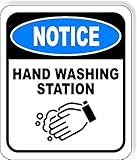 NOTICE Hand Washing Station...