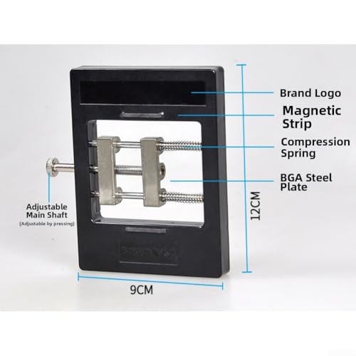 Support chauffant outils réparation téléphone pliable avec pince - 8
