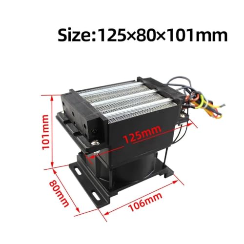 220V 400W 500W 750W AC Thermostatic Heater PTC Fan 1Pcs