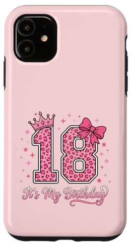 18�΂̒a���� ���̎q �s���N �q���E ���{�� ���� ���킢�� 18�� �X�}�z�P�[�X iPhone 11 �p