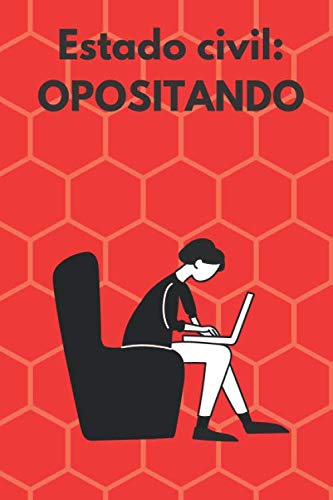 LIBRETA PARA OPOSITORA Estado civil OPOSITANDO Libreta motivadora para personas que están opositando Diario de apuntes Bloc de notas Cuaderno de ...