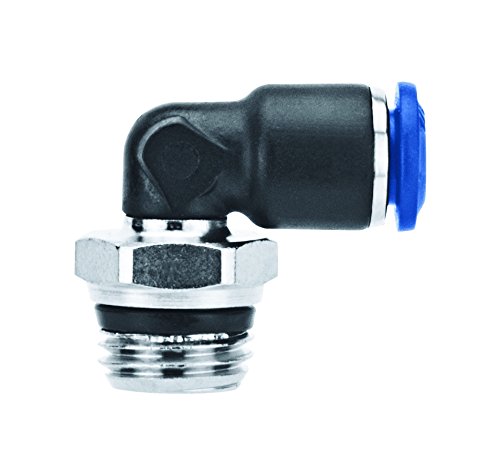 85110-08-08 Swivel Elbow, 1/2" Tube x 1/2" Swift-Fit Universal Thread (Composite Body)