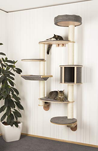 Kerbl Cat Tree Dolomit Tofana Xl Wall Mounted Grey #TOP2
