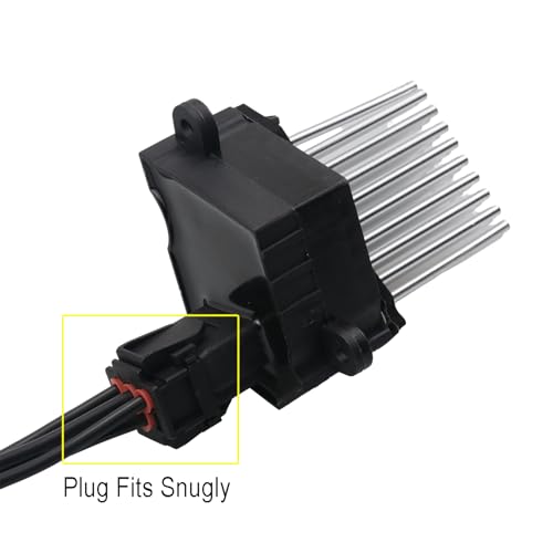 Image of AITKEN Blower Motor Resistor Connector Pigtail Harness 13AWG | Compatible with BMW 3 Series, 5 Series, M3 M5 X3 X5 OE Number: 61126910086, 6418386938