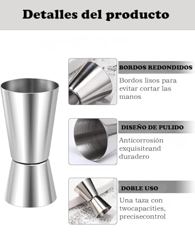 La mejor selección de Medidor de Onzas para Bar los más recomendados. 12 Imagen adicional