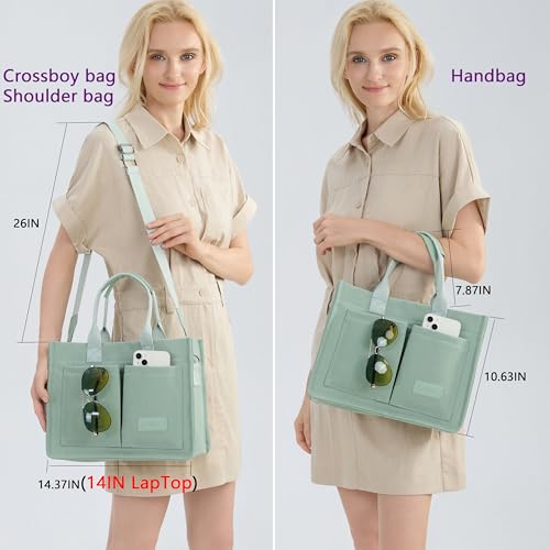 ZHMO Canvas Tote Bag for Women