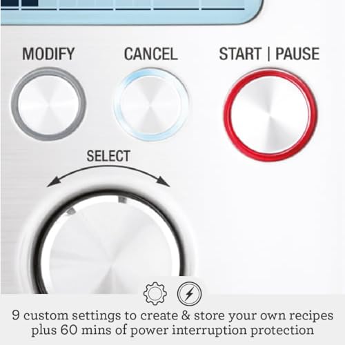 Breville BBM800XL Custom Loaf Bread Maker Machine, Brushed Stainless Steel