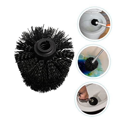 WOFASHPURET 5pcs Brush Head Replaceable Toilet Scrubber Toilet for Bathroom Toilet Bowl Brush Toilet Bowl Cleaners Toilet Scrubber Head Accessory Head Multifunction Plastic
