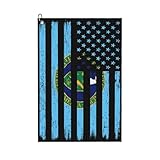 KMNCBSQ US and Flag of the United States Secretary of Energy Golf Towel 24" X 16" for Golf Bag with Carabiner Clip Waffle Pattern Golf Towels Golf Accessories Golf Gifts for Men Women