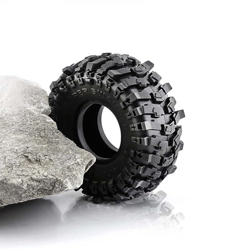 KEEDA 1,9 Zoll Gummi Reifen 118 x 45 mm Tyres für for D90 TRX4 SCX10 Pro Capra Gen8 VS4-10 FCX10 1/10 RC Crawler Auto