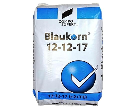 NPK 12-12-17(+2+TE) Compo Expert Blaukorn® NPK Fertilizer Most Popular No1 Choice in GCC | Germany Made Fertilizer for Indoor and Outdoor Plants (2.0 Kg)