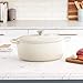 Le Creuset Enameled Cast Iron Signature Oval Dutch Oven, 9.5 qt., Meringue