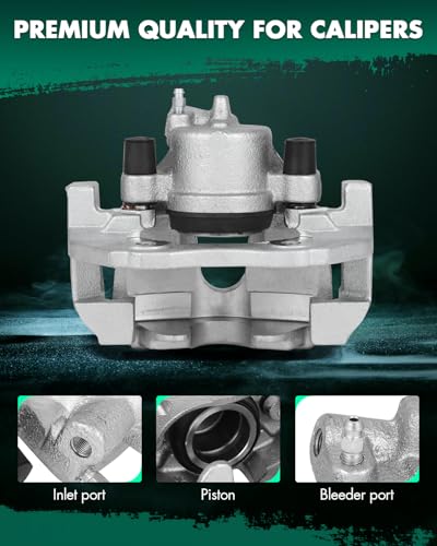 Image of SCITOO 18B4948 Front Left Brake Caliper With Bracket Compatible For Ford For Focus 2004-2007