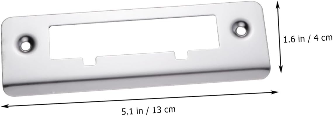 Uonlytech 2pcs Portable Door Locks Combination Door Lock Door Lock Portable Creative Door Guide Useful Door Plate Earth Tones (As Shownx2pcs 13.2X4cmx2pcs)