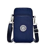Fulenyi Mobile Phone Bag for Hanging, Waterproof Small Shoulder Bag for Hanging, Lightweight Oxford Fabric, Mobile Phone Bag, Best Idea for Storing Money