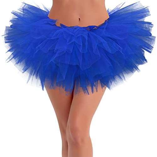 Adult Tutus Blue Tutu Women Tutus for Women Royal Blue Tutu for Womens Adult Tulle Skirts for Womens Tulle Skirt Skirt
